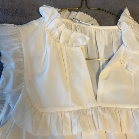 Kate Spade Ruffle Silk Blouse - Picture 5 of 8